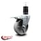 Service Caster 4'' Semi Steel Swivel 1-5/8'' Expanding Stem Caster Total Lock Brake SCC-EXTTL20S414-SSS-158 - alternate 2